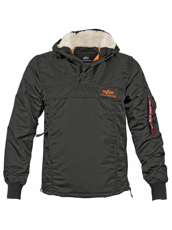 Alpha Industries Alpha Industries Kurtka anorak AI.178139-03-S Czarny Regular Fit
