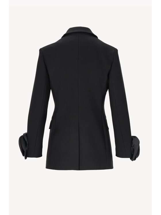 CASTELLANI CASTELLANI Marynarka Aurelie Czarny Regular Fit