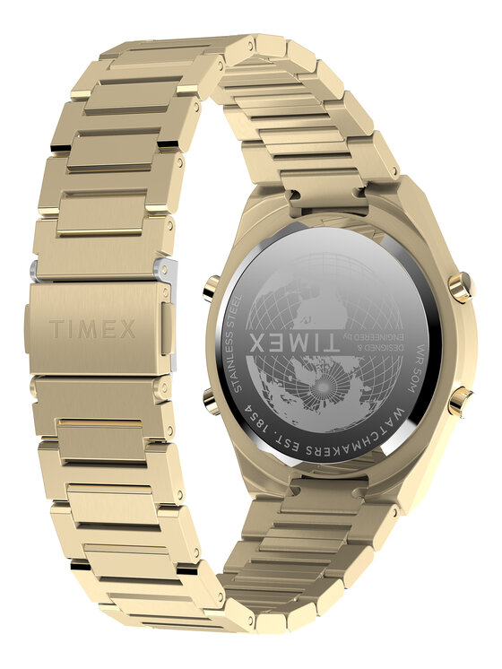 Timex Timex Zegarek TW2Y09700 Złoty