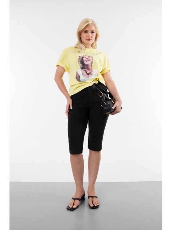 Guess Guess T-Shirt 182691 Žlutá Classic Fit