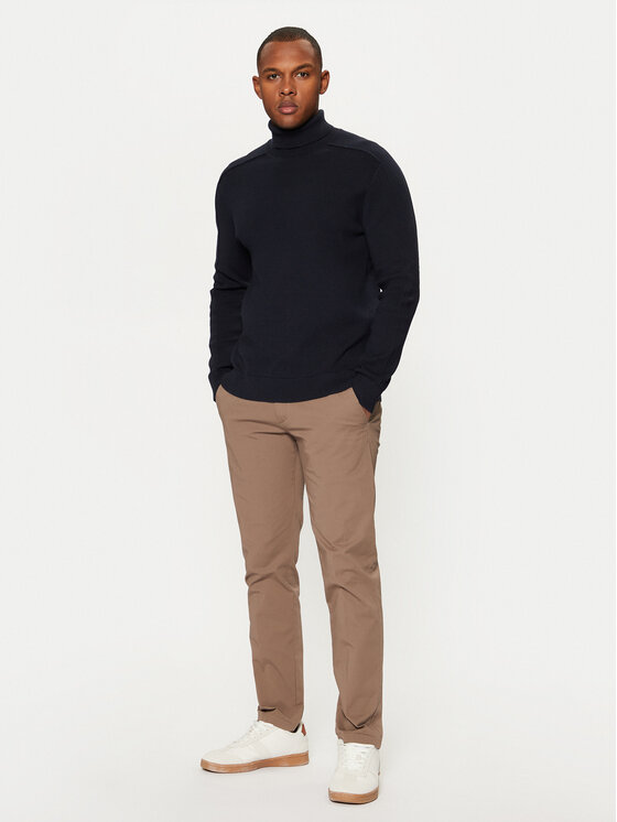 s.Oliver s.Oliver Rollkragenpullover 2152195 Dunkelblau Regular Fit