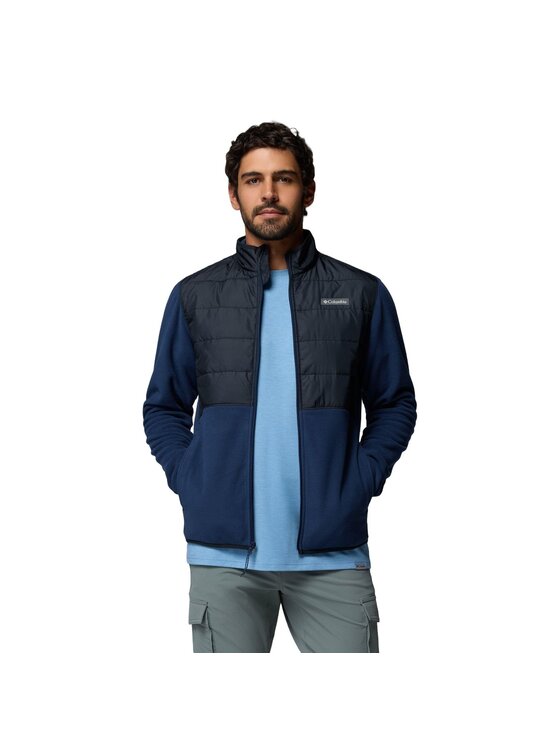 Columbia Columbia Polar Basin Butte™ Full Zip Fleece II Granatowy Regular Fit