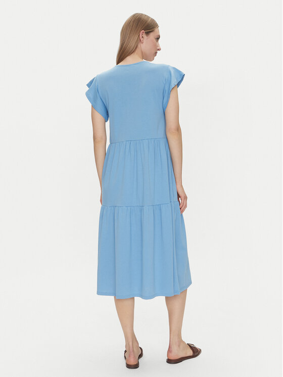 Vila Vila Haljina za svaki dan Summer 14087542 Zelena Loose Fit