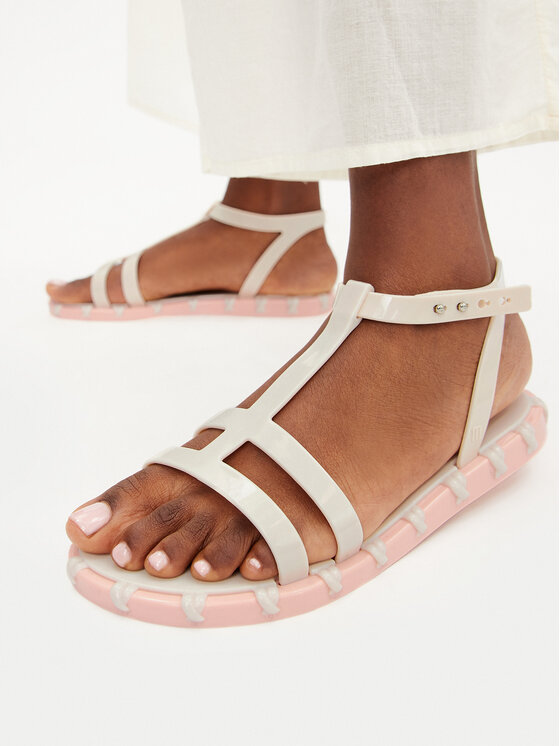 Melissa Melissa Sandały Melissa Ana Sandal Ad 33879 Beżowy
