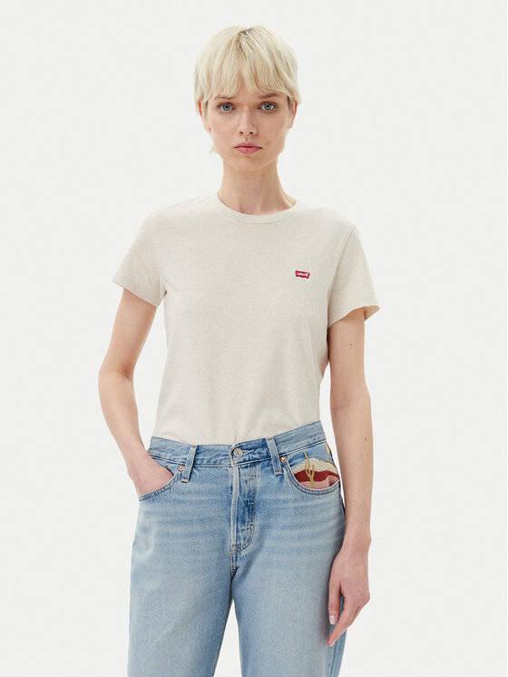 Levi's® Levi's® Tricou Perfect 39185-0363 Écru Regular Fit