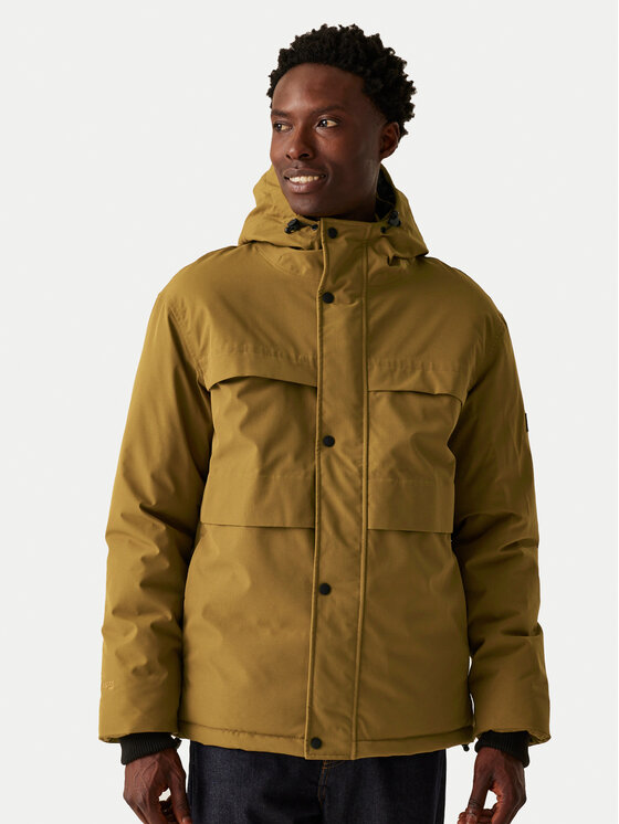 Regatta Nepremokavá bunda Ronin II RMP383 Hnedá Regular Fit