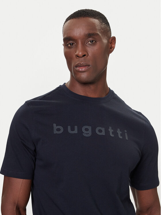 Bugatti Bugatti Тишърт 8350-85043D Тъмносин Regular Fit