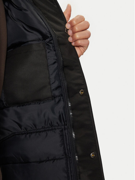 Gap Gap Пуховик 498565-00 Чорний Regular Fit