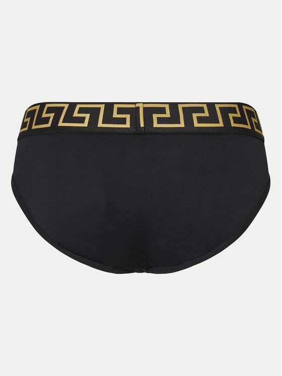 Versace Versace 2er-Set Slips AU10180 1A10011 Schwarz