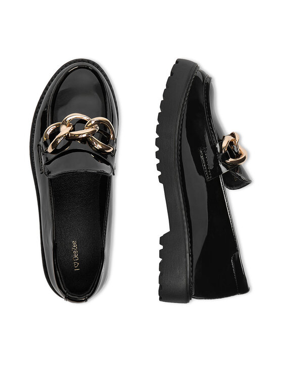 DeeZee DeeZee Loafers WS5621-18 Μαύρο