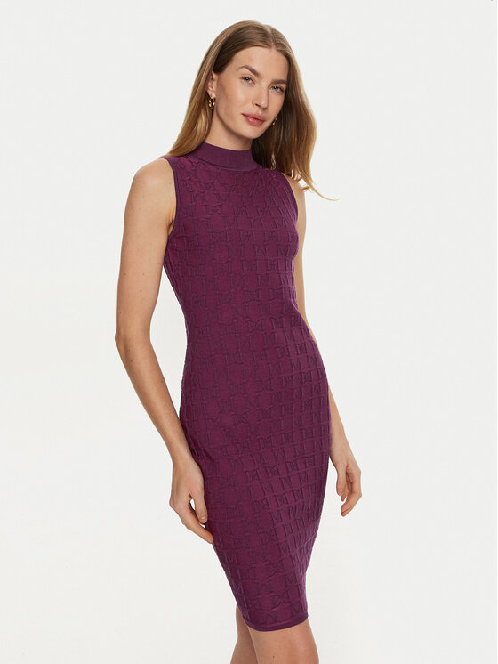 Marciano Guess Trikotāžas kleita 4YGK0A 5718Z Rozā Bodycon Fit