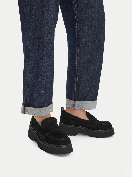 Badura Loafers EO-ARYA-LT017-1 Negru