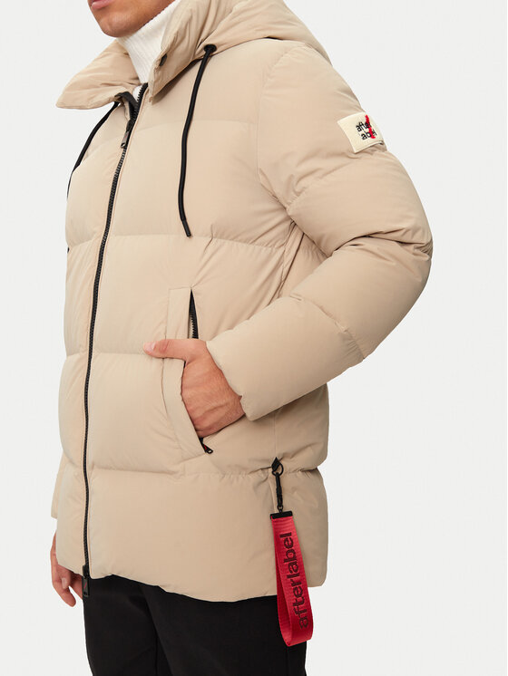 AFTER LABEL AFTER LABEL Μπουφάν πουπουλένιο Vancouvern A00013 Μπεζ Regular Fit
