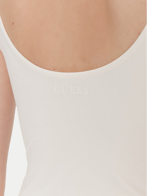 Guess Guess Bodijs O4BM16 KCDE0 Écru Slim Fit