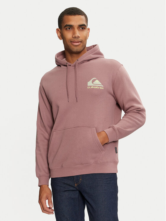 Quiksilver Mikina Omni Logo AQYFT03358 Fialová Regular Fit