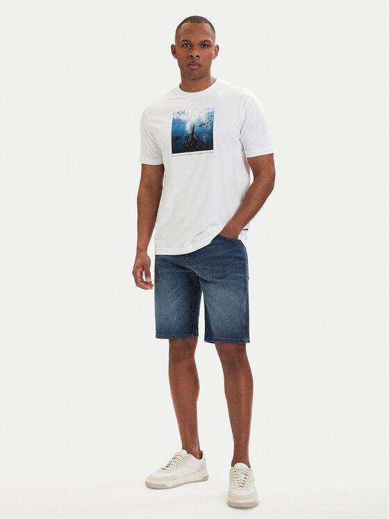 BOSS BOSS Jeansshorts Re.Maine 50559917 Blau Regular Fit