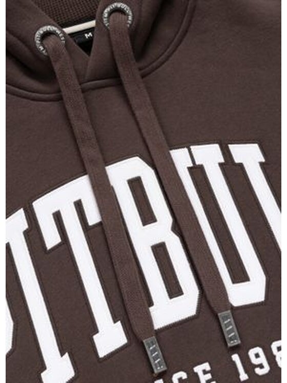 PITBULL PITBULL Bluza NORTON Brązowy Regular Fit