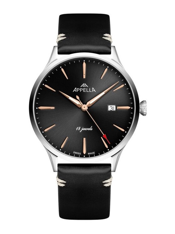 Appella Appella Zegarek L90.52R6M Czarny