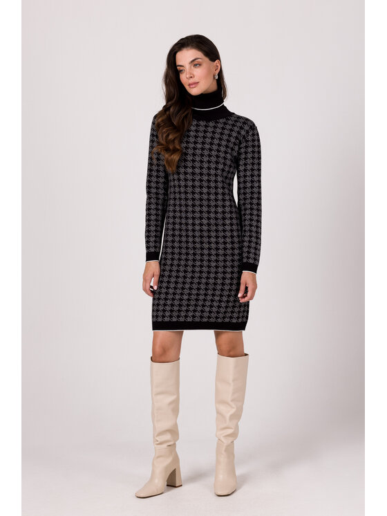 BeWear BeWear Sveter BK103 Čierna Comfortable Fit