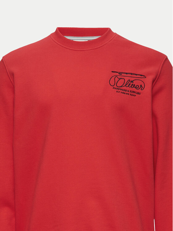 s.Oliver s.Oliver Суитшърт 2153489 Червен Regular Fit