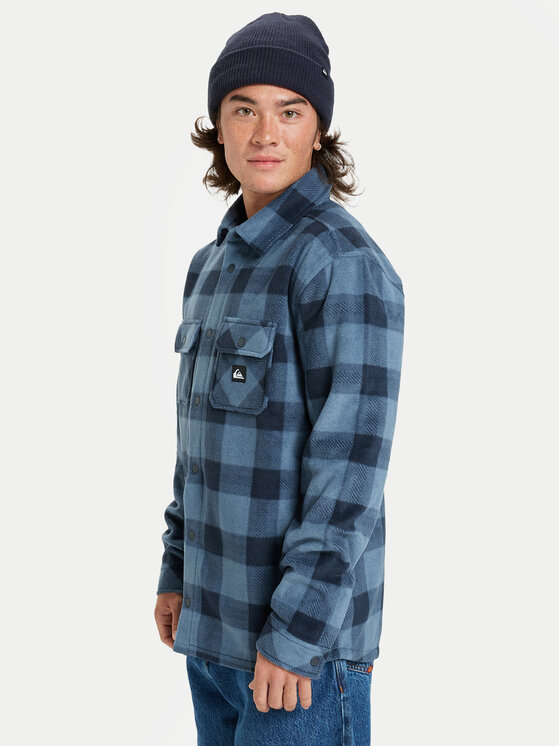 Quiksilver Quiksilver Särk Bering Strait Check EQYPF03075 Tumesinine Regular Fit