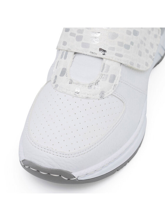 Rieker Rieker Sneakersy N4354-81 Biały