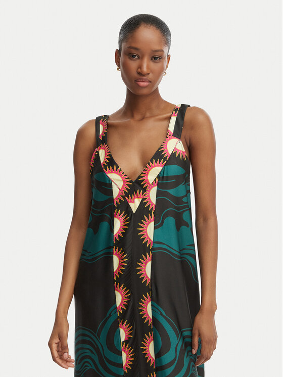 Maaji Maaji Ljetna haljina Lowry PT2309CLD004 Šarena Regular Fit