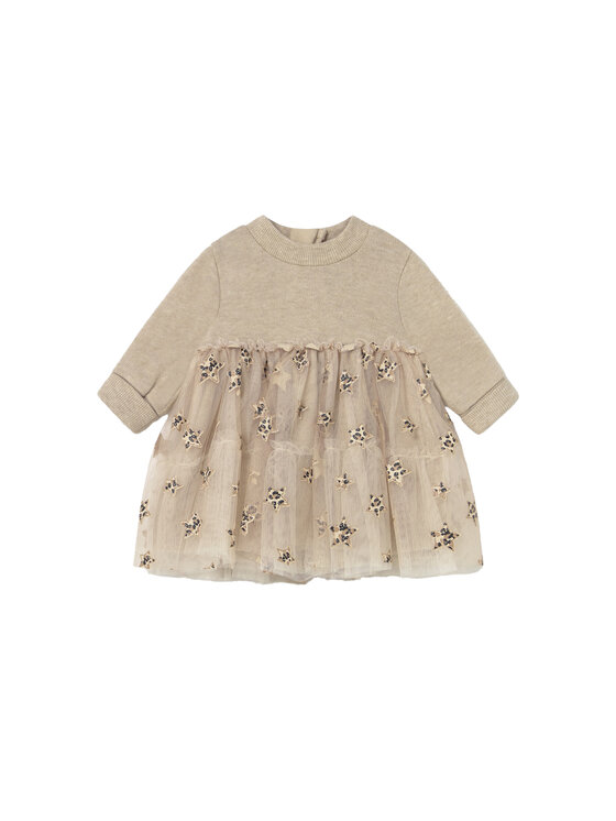 Mayoral Mayoral Kleid für den Alltag 2824 Beige Regular Fit