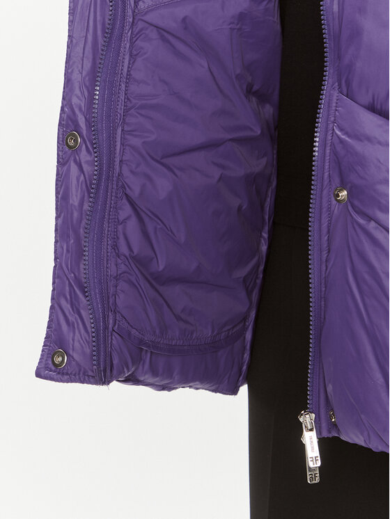 Fracomina Fracomina Зимно яке FJ23WC3001O42301 Виолетов Regular Fit