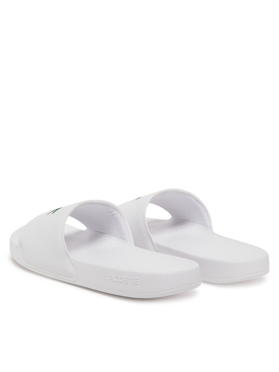 Lacoste Lacoste Şlapi Serve Sliders 7-49CMA0041 Alb