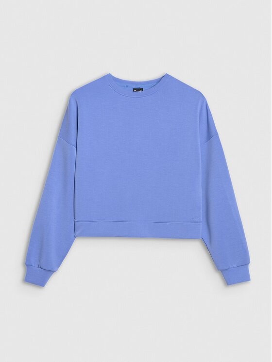 4F 4F Felpa 4FWSS25TSWSF1576-33S Blu Regular Fit