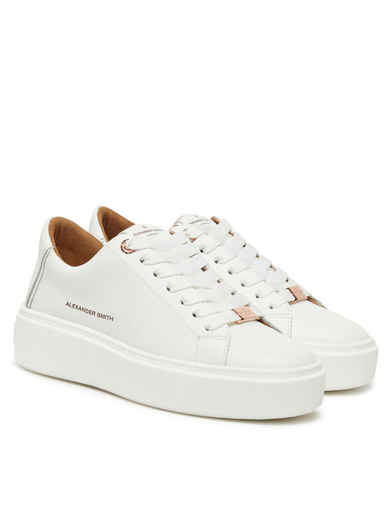 Alexander Smith Alexander Smith Sneakersy London High ALBBLHW 8401 Bílá
