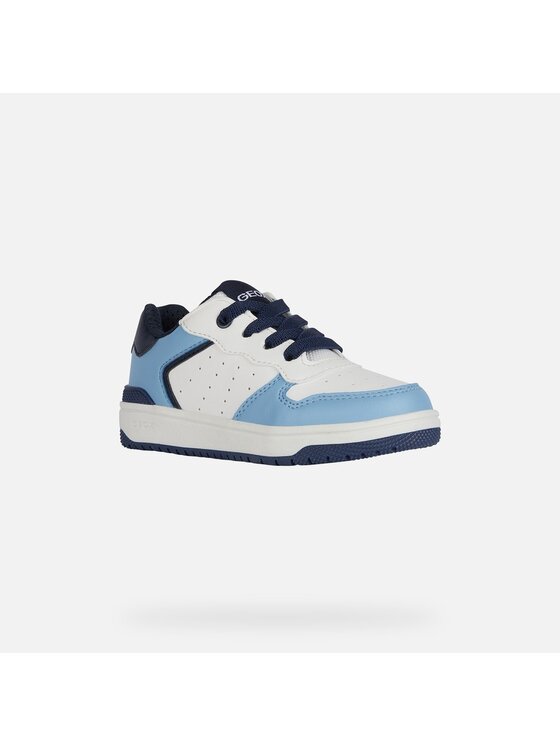 Geox Geox Sneakersy J45LQB 05411 C1ZA4 Biela