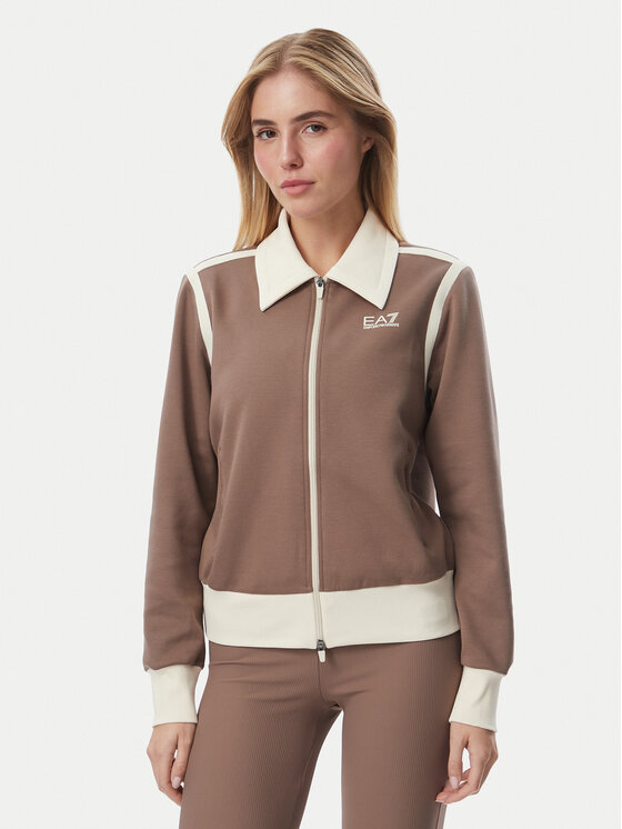 EA7 Emporio Armani EA7 Emporio Armani Світшот 7W001328 AF25623 U6041 Коричневий Regular Fit