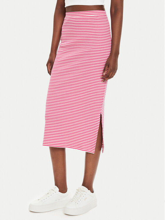 Vila Vila Fustă tip creion Jada 14097496 Roz Regular Fit