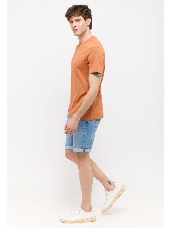 Mustang Mustang T-shirt ALLEN Arancione Slim Fit