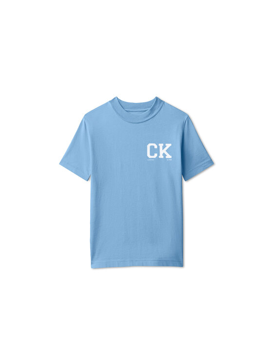 Calvin Klein Calvin Klein Póló Heritage LVCKSJA09B Kék Regular Fit