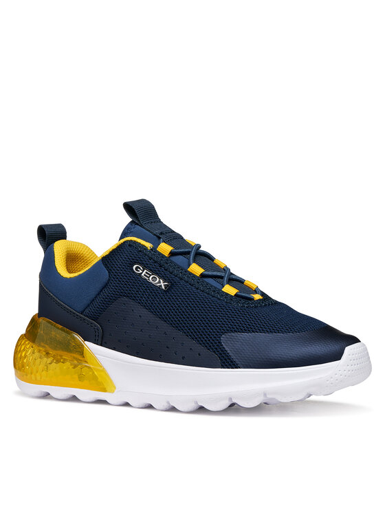 Geox Geox Sneakersy J Activart Illuminus J45LYA 0149J C0657 D Tmavomodrá