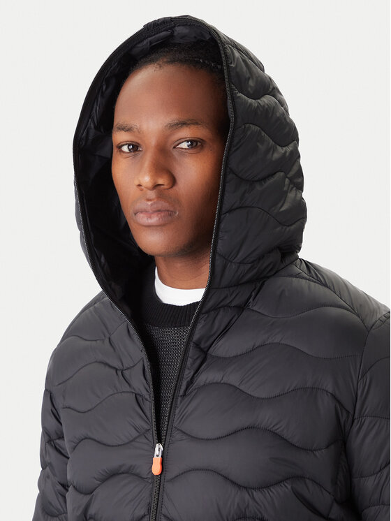 Save The Duck Save The Duck Μπουφάν μεταβατικό D32189M GIGA21 Μαύρο Regular Fit
