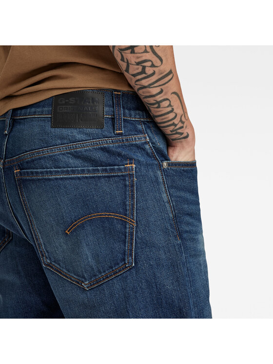 G-Star Raw G-Star Raw Pantaloncini di jeans Mosa D24430-D538-G331 Blu scuro Regular Fit