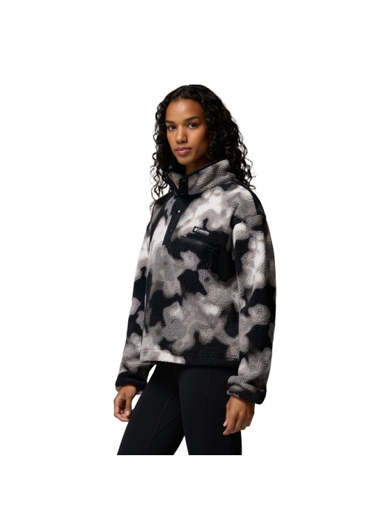 Columbia Columbia Polar Helvetia™ II Printed Cropped Half Snap Fleece Kolorowy Regular Fit