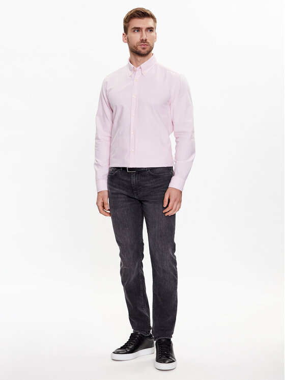Boss Hemd Rickert 50489341 Rosa Regular Fit | Modivo.de