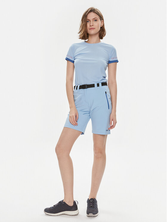 CMP CMP Pantaloni scurți sport 3T51146 Albastru celest Regular Fit