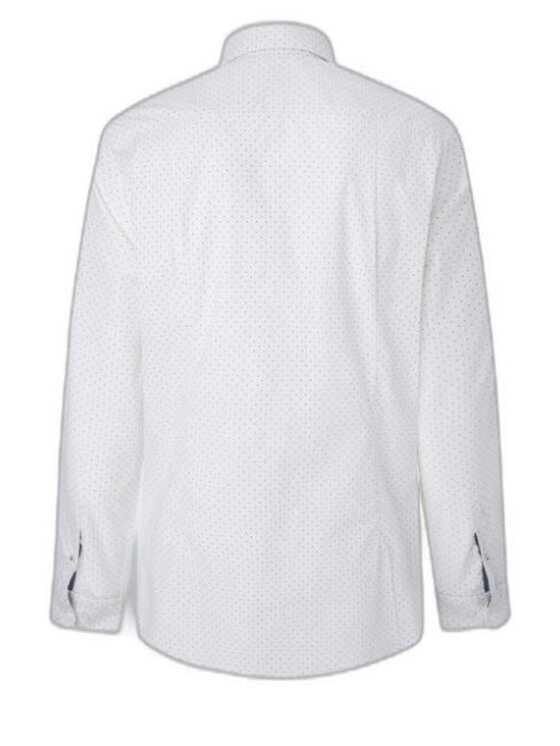 Pepe Jeans Pepe Jeans Košile PM307452 800 Bílá Slim Fit