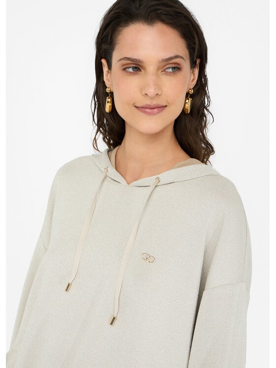 Liu Jo Liu Jo Felpa TF5285J4747A8586 Beige Regular Fit