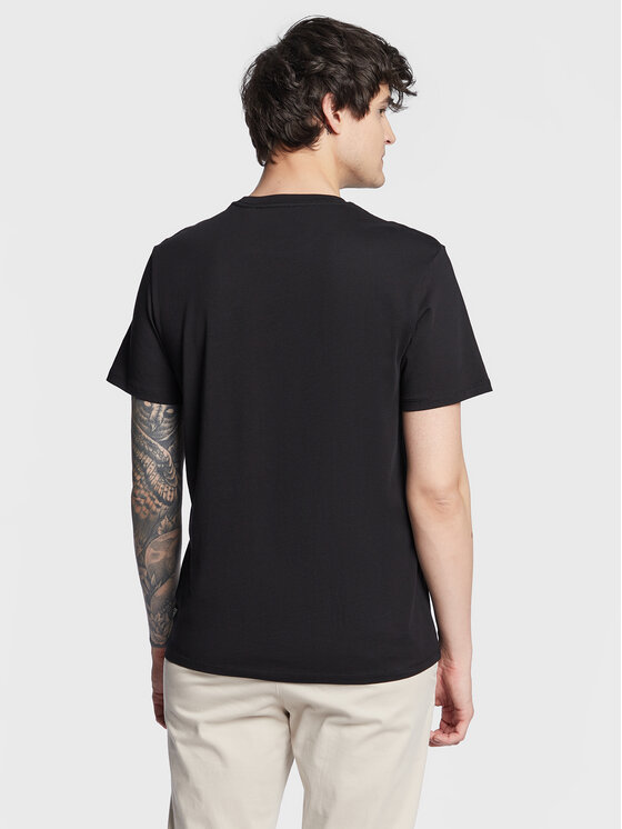 Guess Guess T-Shirt Logo M3GI61 K9RM1 Czarny Slim Fit