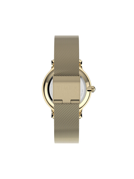 Timex Timex Ročna ura Transcend TW2Y26400 Zlata