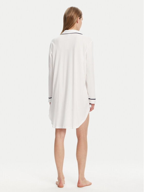 Polo Ralph Lauren Polo Ralph Lauren Нічна сорочка 4P9012 Білий Relaxed Fit