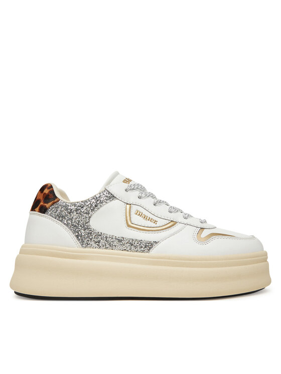 Sneakers Blauer S5EMERY03/LEO Alb