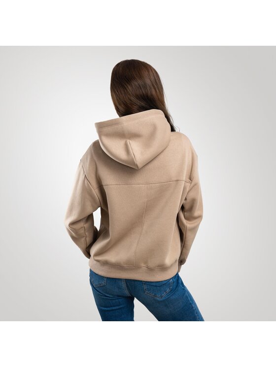 Champion Champion Bluza 116678-MS066-SVK_M Beżowy Regular Fit